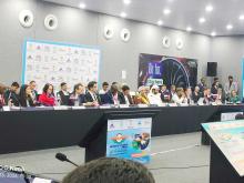 बेगमपेट एयरपोर्ट, हैदराबाद में आयोजित #WingsIndia2026 में मिनिस्ट्रियल प्लेनरी ने सिविल एविएशन में ग्लोबल सहयोग की ताकत पर ज़ोर दिया।